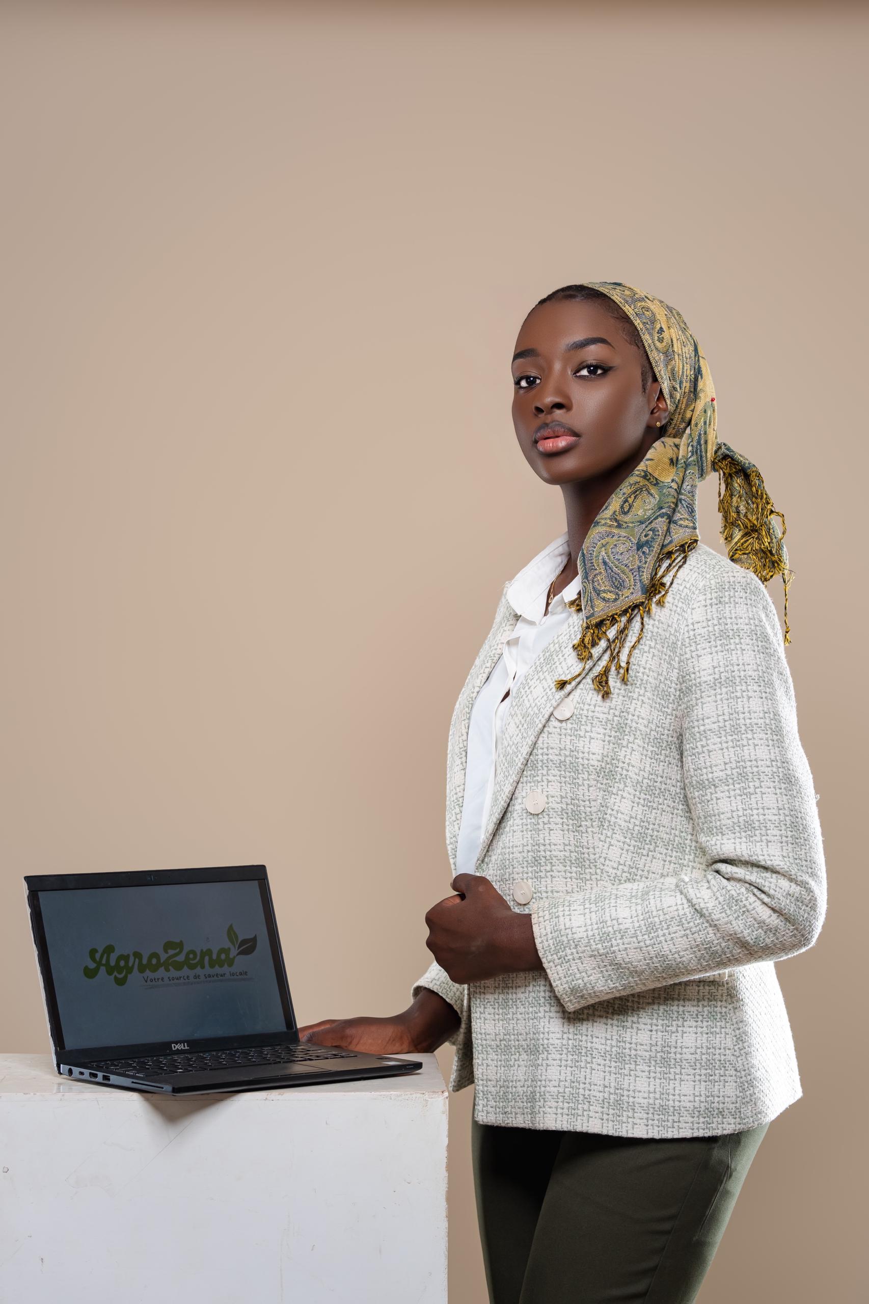 Seynabou Welle, fondatrice d'AgroZena